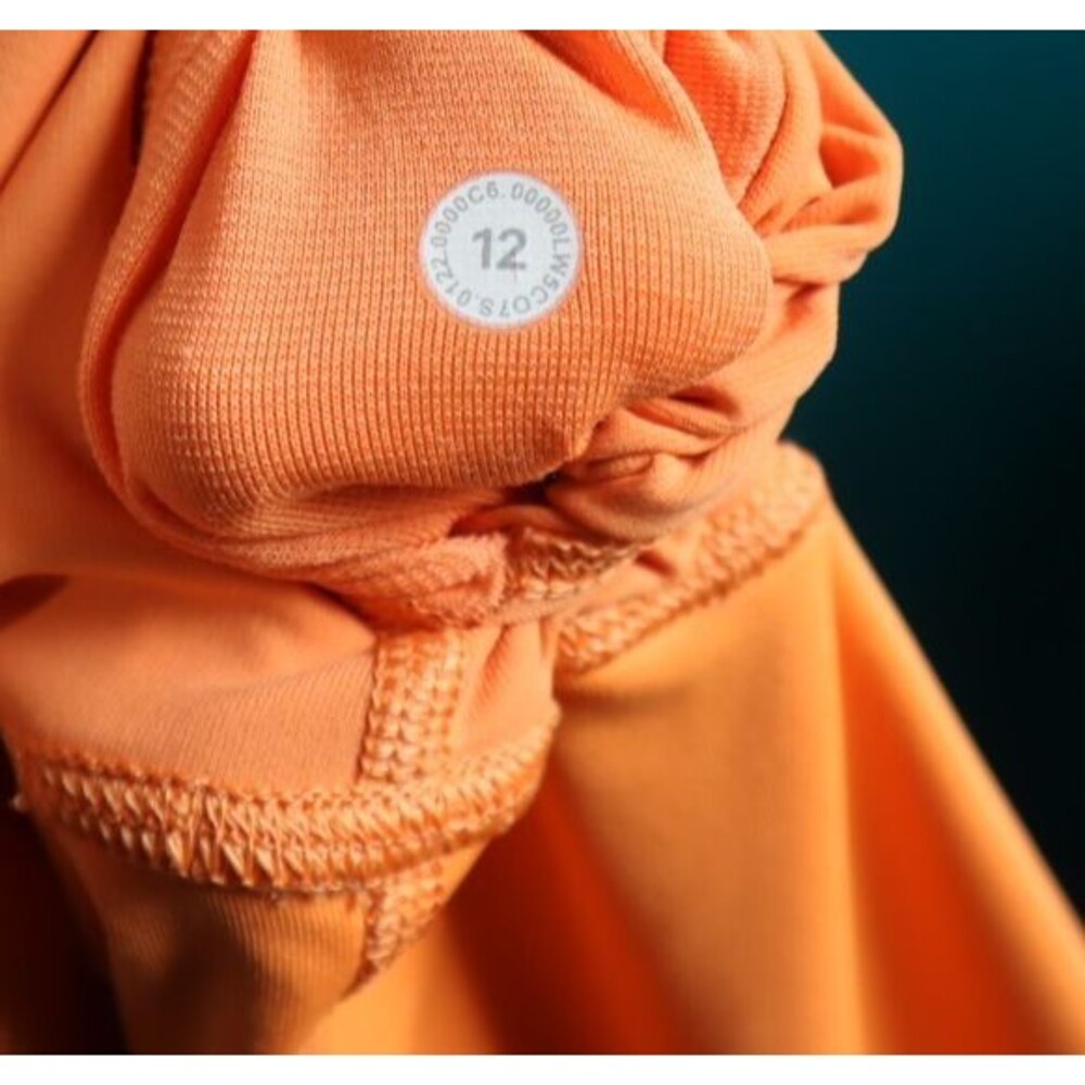 Lululemon Women's Wunder Under High Rise Luxtreme Croppe Tights Sz12 Orange Soda - Picture 15 of 15